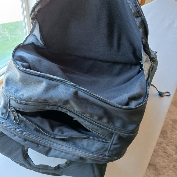 Nike Brasilia 9.5 Training Backpack 30L XL black preloved repaired unisex padded - Picture 9 of 16